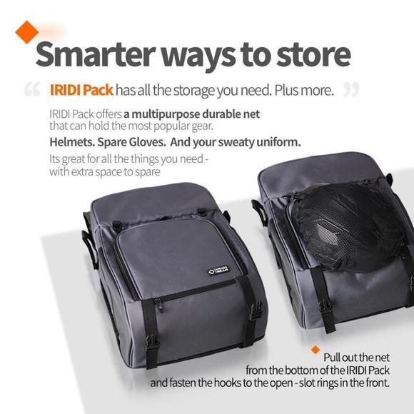 Iridi Gear Sports Bag Bat Pack Backpack Equipment - Picture 3 of 5